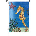 Swimming Sea Horse: Garden Flag