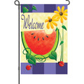 Welcome Summer (Watermellon) : Garden Flag