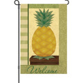 Pineapple Delight (Welcome)  : Garden Flag