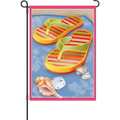 Flip Flops Fandango: Garden Flag