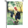 Cock-A-Doodle-Doo (Rooster): Garden Flag