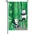 Playful Pandas: Garden Flag