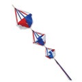 Patriotic  Small Spinnies  ,  Wind Spinsocks & Spinnies