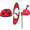 Ladybug 13"    Petite & Whirly Wing Spinner (25032)