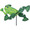 21876  Frogs 13" , Whirligig (21876)