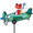 26805 Frog (Poison Dart) 19"" ,  Pilot Pal airplane spinner (26805)
