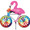 26722  Flamingo 30"   Bicycle Spinners (26722)