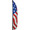 23749  Patriotic ( SolarMax ) Feather Banner (23749)