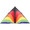 Rainbow Fountain : Delta 11 ft (33226) Kite