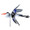 25112  Heron (Blue) 42"    Bird Spinners (25112)