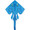 44339  Stingray ( Jumbo-Blue ): Sea Life Kite by Premier (44339)