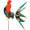 25365  Rooster (Morning) 40"   Bird Spinners (25365)