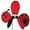 Ladybug 36"    Bug Spinners (25332)