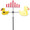 21621 Ducks 59" Single Tier Carousel Wind Spinners (21621)