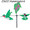 21622 Hummingbirds 59" : Single Tier Carousel Wind Spinners (21622)