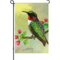26223   Hummingbird & AppleBuds : Garden Flag (56223)
