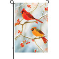 56224 Bittersweet Cardinals : Garden Flag (56224)