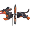 24971 (Dog) Dachshund Black & Tan): Petite Wind Spinner (24971) 