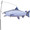 26518 Salmon : Swimming Fish (26518)