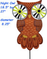 25375  Night Owl 27" : Bird Spinners (25375)