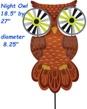 25375  Night Owl 27" : Bird Spinners (25375)