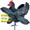 Black Hen ( Chicken ) 20" , Whirligig (Copy of 21938)