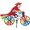 Parrot : 20" Bicycle Spinners (26855)