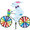 Bunny 20"   Bicycle Spinners (26872)