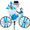 Snowman 20" : Bicycle Spinners (26868)