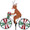 Reindeer 20": Bicycle Spinners (26871)
