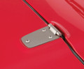 DOOR HINGE SET SATIN ST