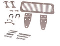 Complete Hood Kit, Satin Stainless, 78-95 CJ/Wrangler