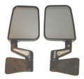 LED Heated Mirror Pair, Black