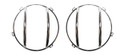 HEADLIGHT EUROGUARD PAIR SS JK