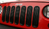 GRILLE INSERT BILLET BLK AL JK