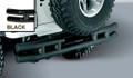 Rear Tube Bumper w/ Hitch Blac 11570.04