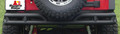 BUMPER REAR TUBE BLK JK 07-09