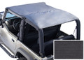 Roll Bar Top Black Denim