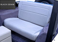 Fold Tumble Rear Seat Black De