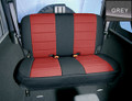 Neoprene Seat Cover Rear Gray 47621