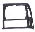 HEADLIGHT BEZEL RH XJ BLACK 93-96