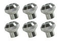 KNOB SET 6 CLEAR