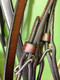 Burnished two tone reins made from premium bridle leather USA