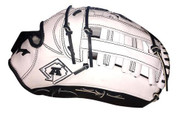 A3/Monsta Athletics Exclusive Infield/Outfield Glove - White 13.5"