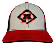 A3 Hat - RED/GREY/BLACK #3