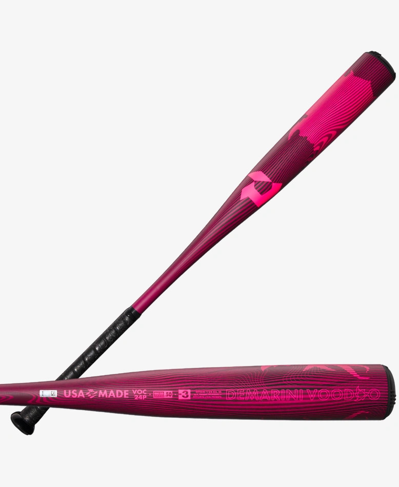2024 Neon Pink DeMarini Voodoo® One (-3) BBCOR Bat - All American