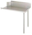 Commercial Stainless Right Side Clean Dishtable-48"
