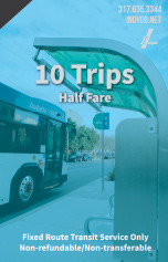 10 Trips - Half Fare