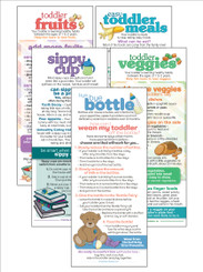 Set of Toddler Nutrition Cards