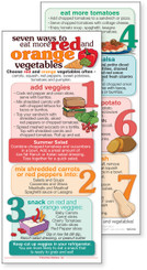 Seven Ways - Red and Orange Vegetables